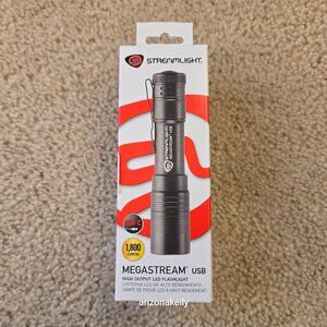 NIB Streamlight MegaStream USB Tactical Flashlight **1800 LUMENS** LEO Police